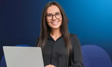 professionista al pc